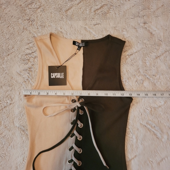 Capsulle Lace Front Bodycon Midi Dress - Picture 7 of 8